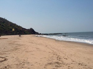 Keri beach, Querim beach